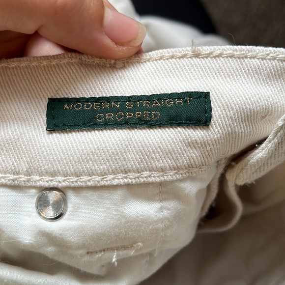 LAUREN RALPH LAUREN Cropped Straight Leg Denim - Picture 8 of 8